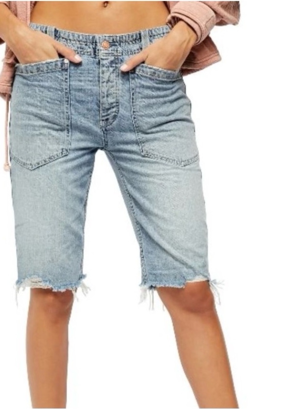 FREE PEOPLE REBEL ROUSER SHORTS / 25